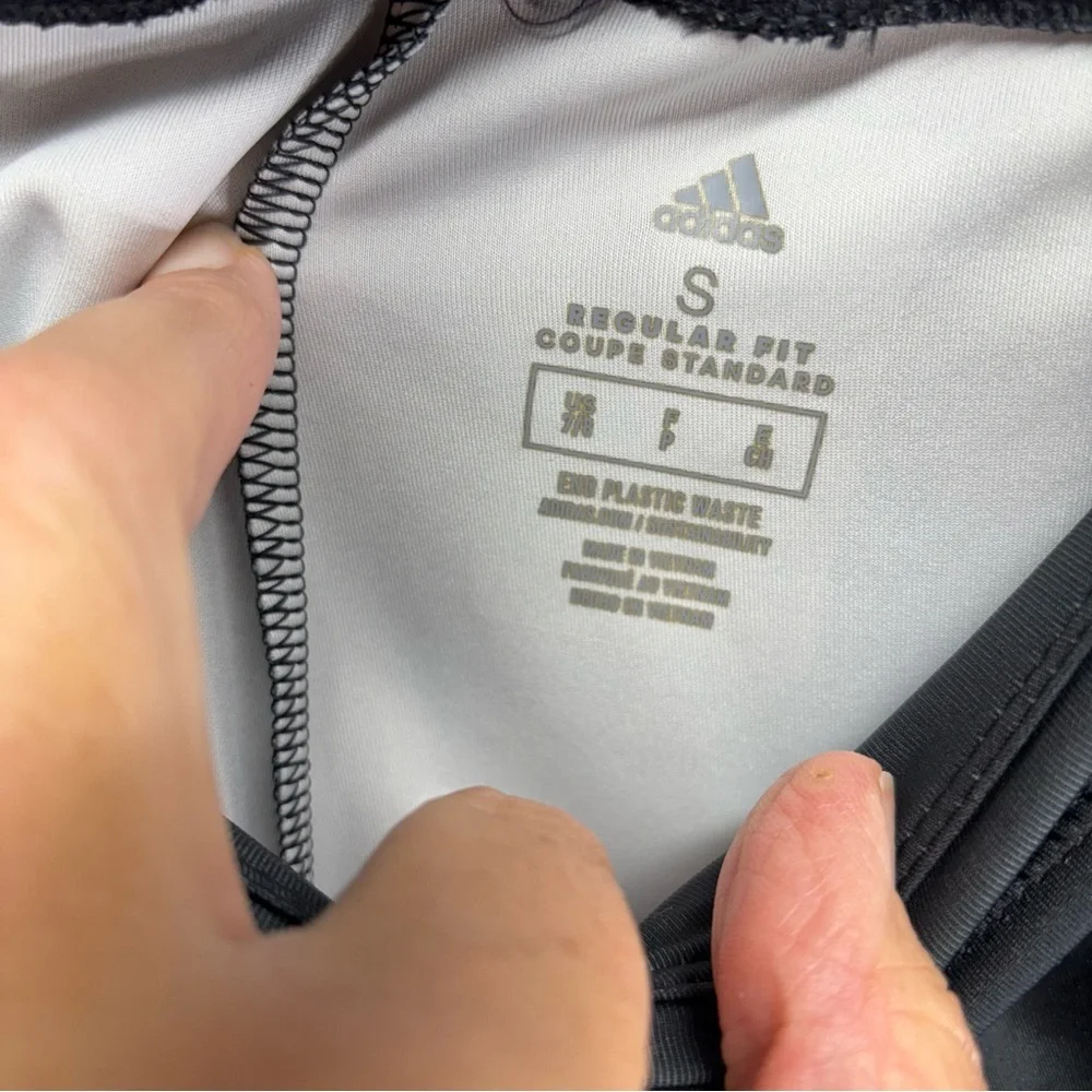 Adidas girls size Small 7 / 8‎ leggings MINT condition Super Cute